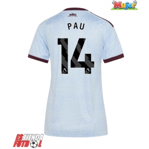 Aston Villa Pau Torres #14 Tercera Equipación Mujer 2026-27 Manga Corta